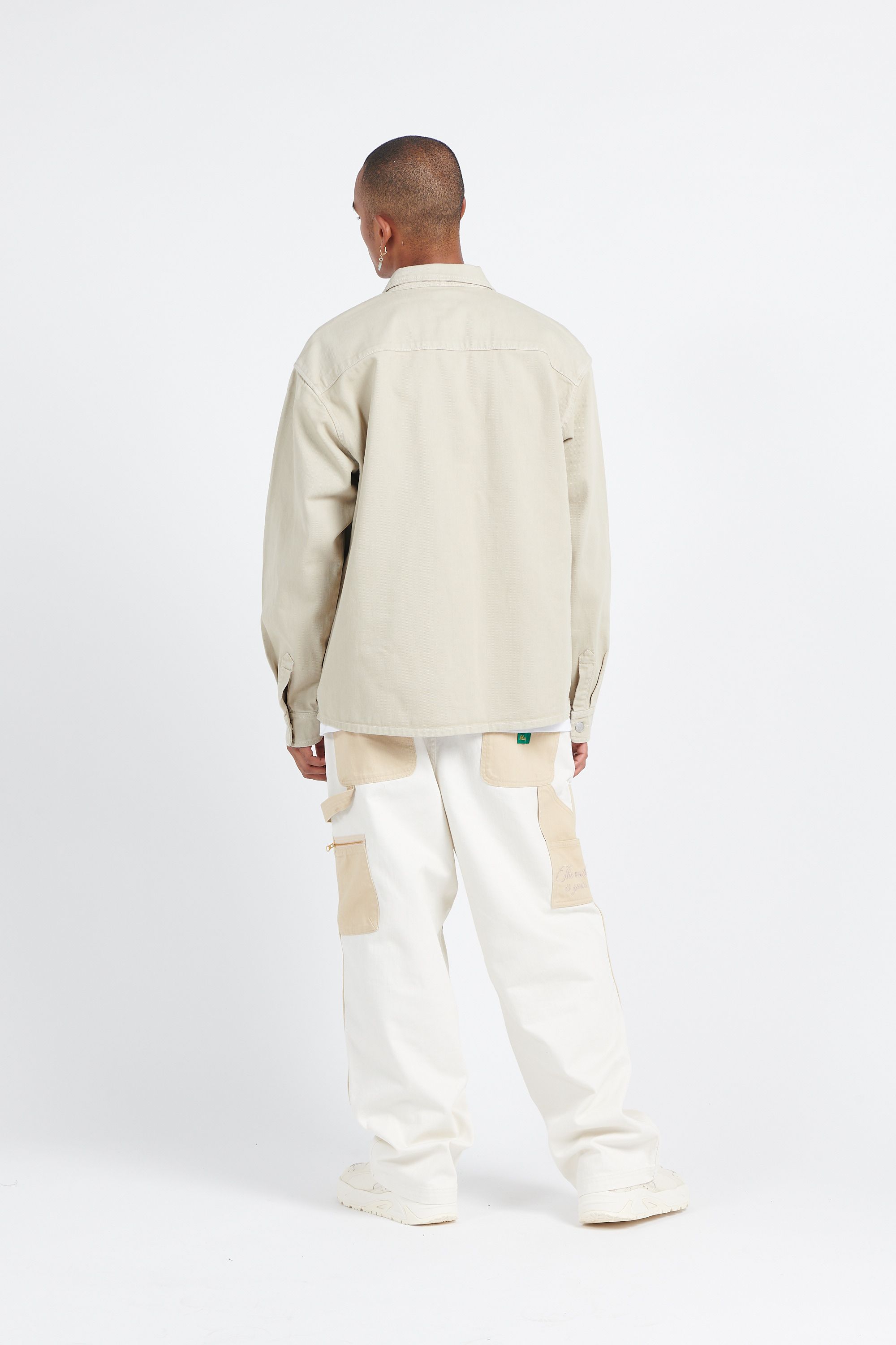 OBEY Chemise MAGNOIA SHIRT Beige