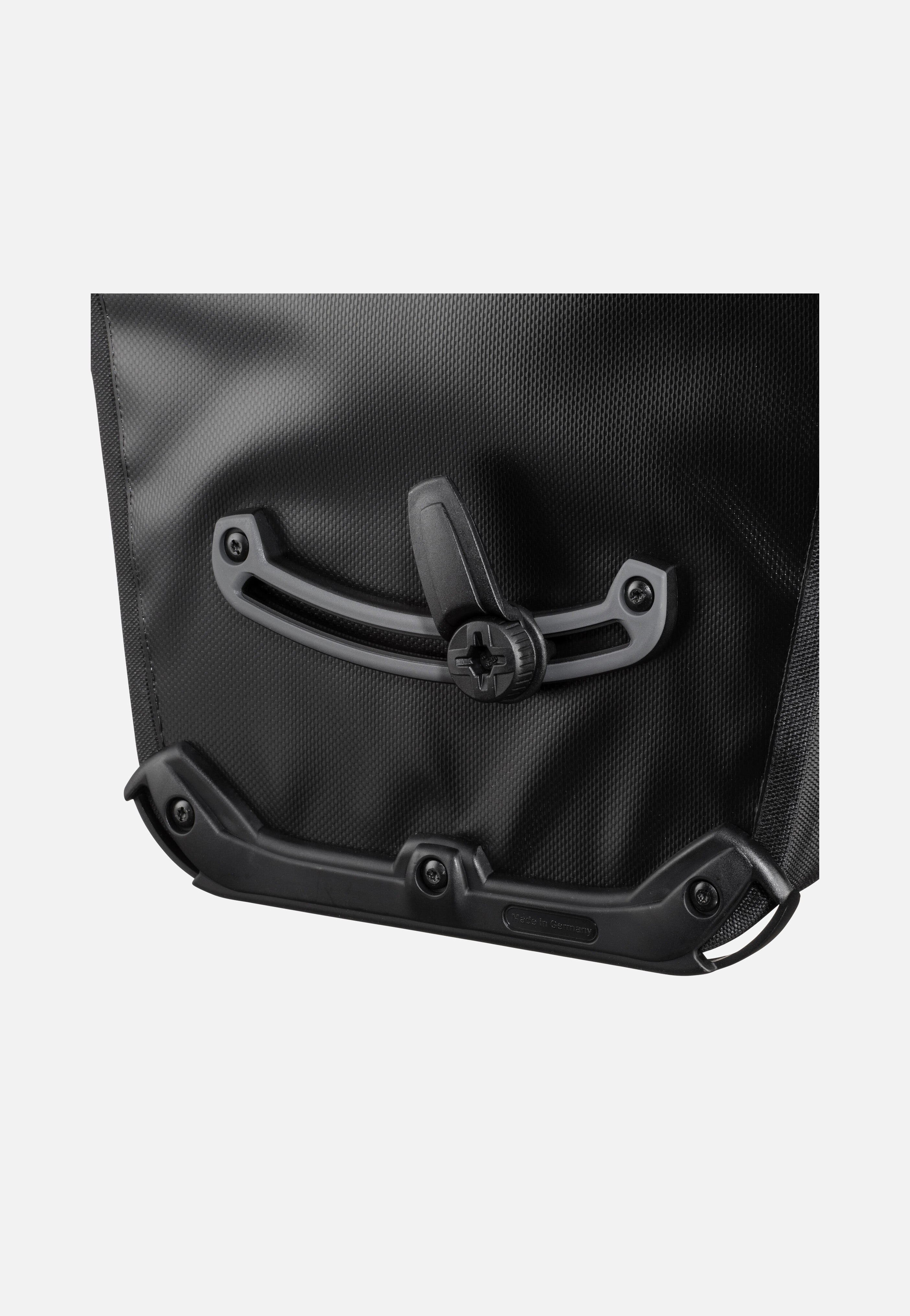 Back-Roller XL Asphalt Schwarz - Fahrradtasche
