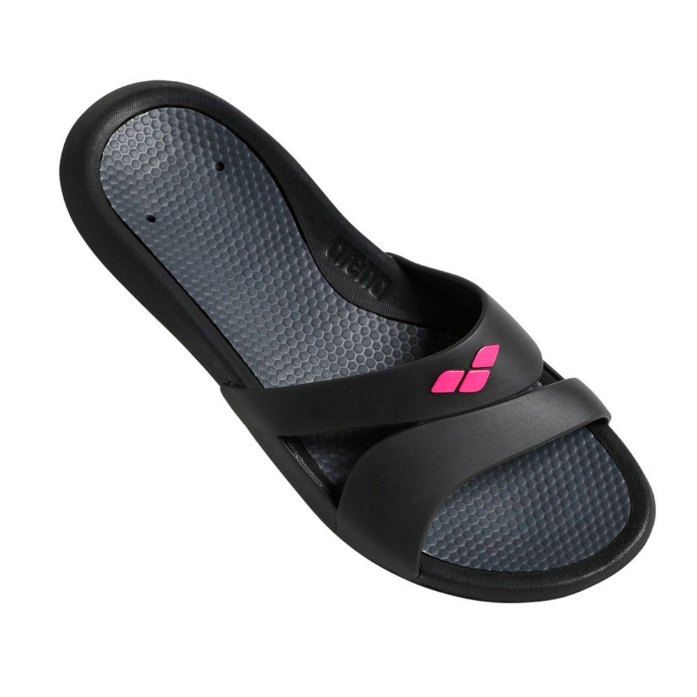 Arena NINA - Sandales Femme black/dark grey/black