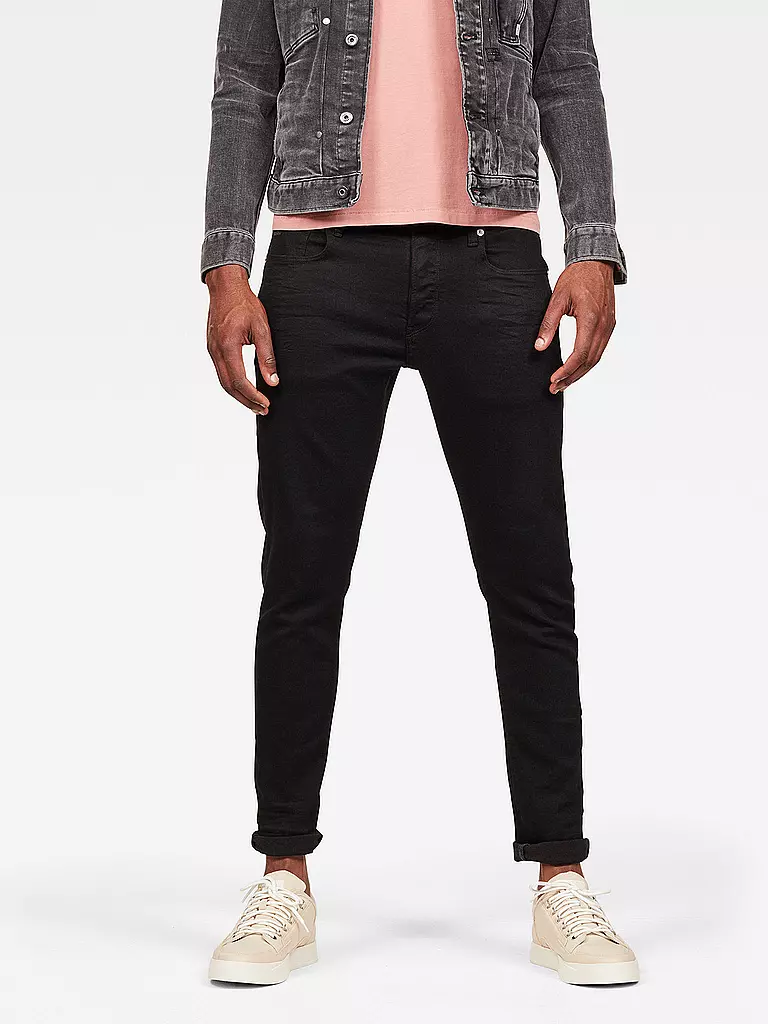 G-STAR RAW Jeans Super-Slim-Fit REVEND schwarz