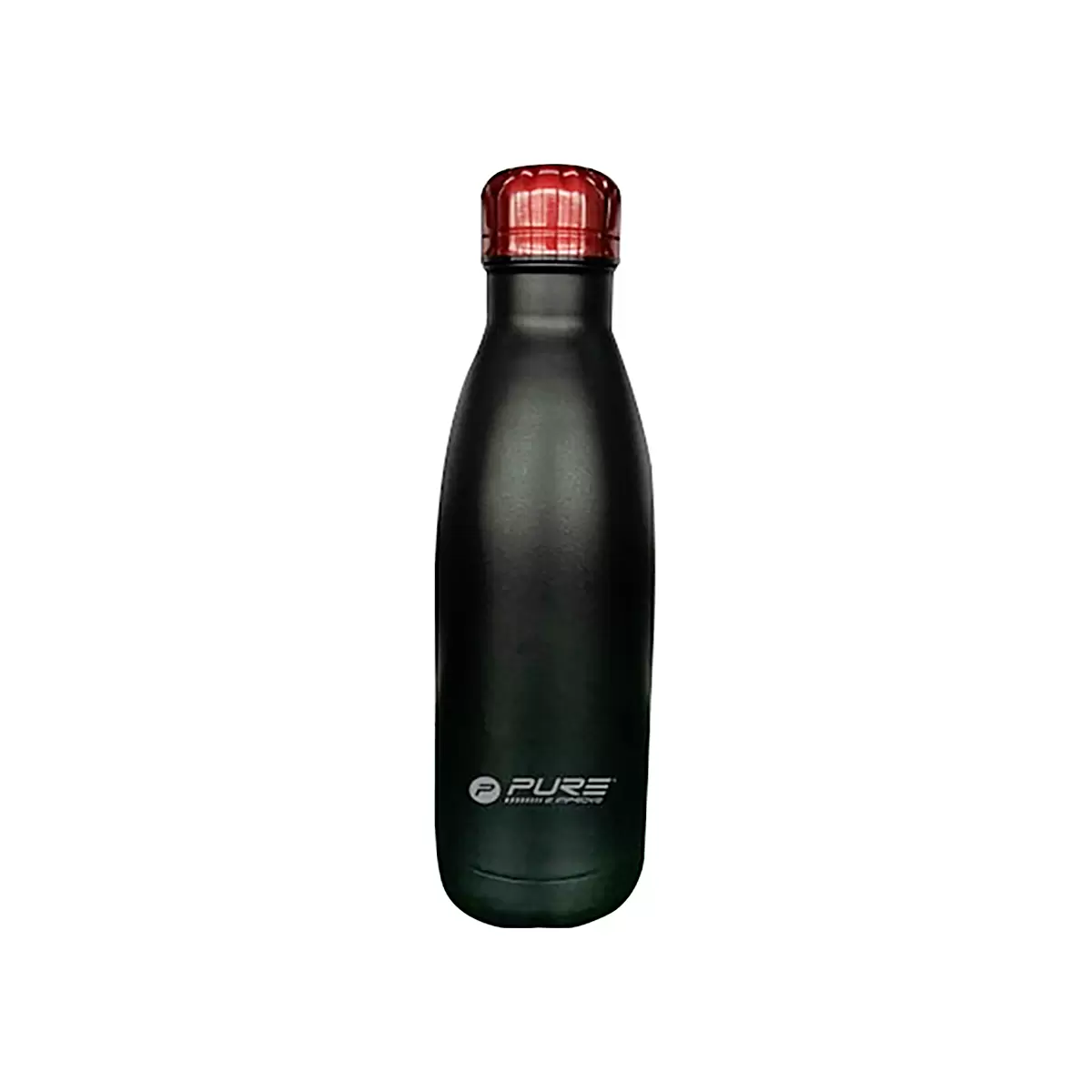 Vakuumflasche Pure2Improve Schwarz