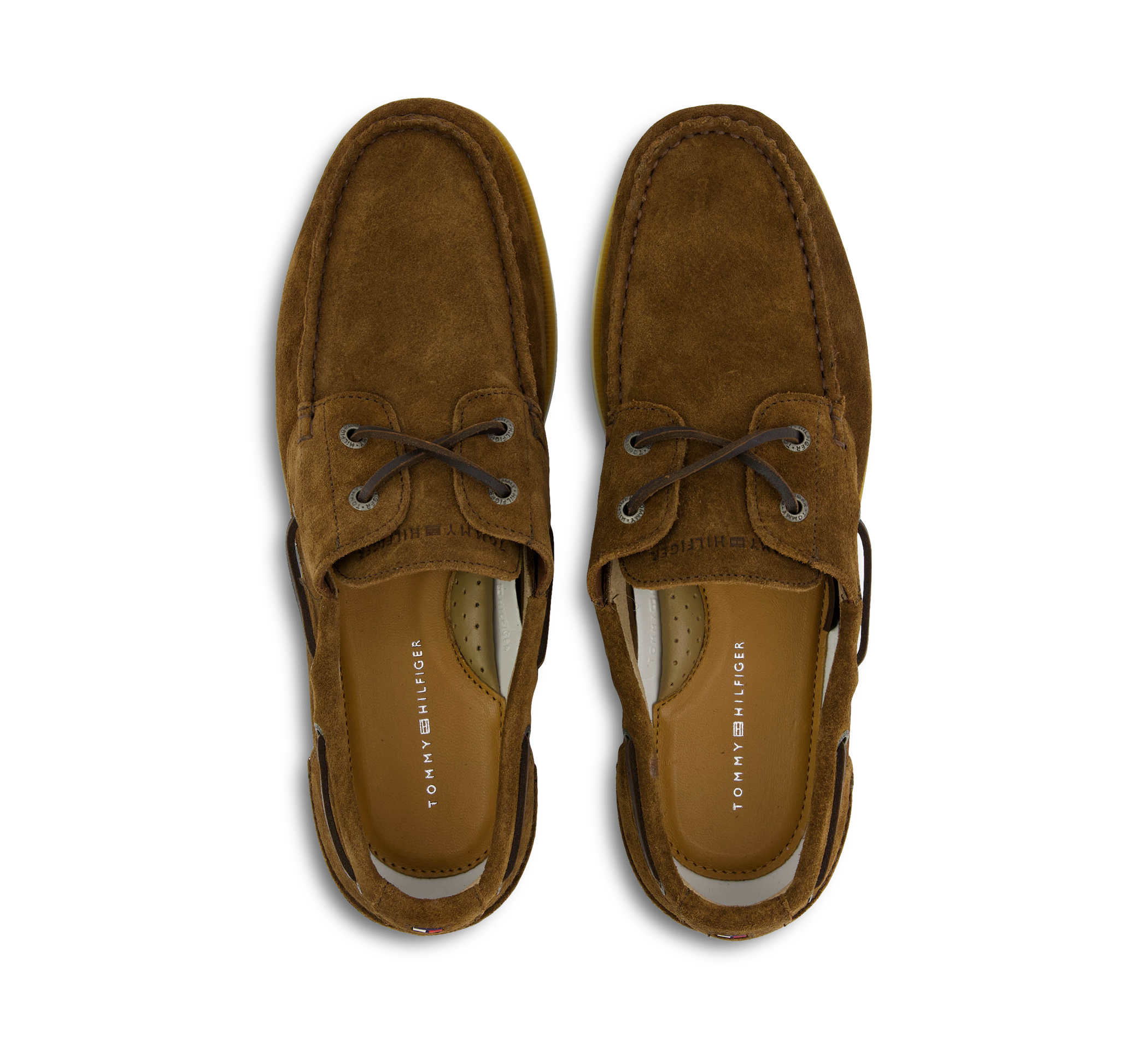 Tommy Hilfiger Boat Shoe Core Suede - Mokassins braun