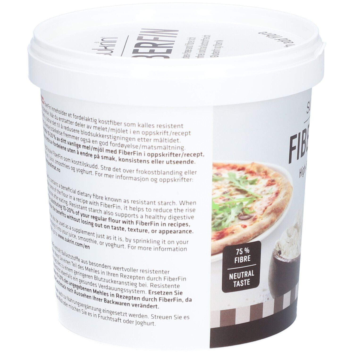 Sukrin FiberFin 2.0 – natürliches feines ballaststoffhaltiges Mehl