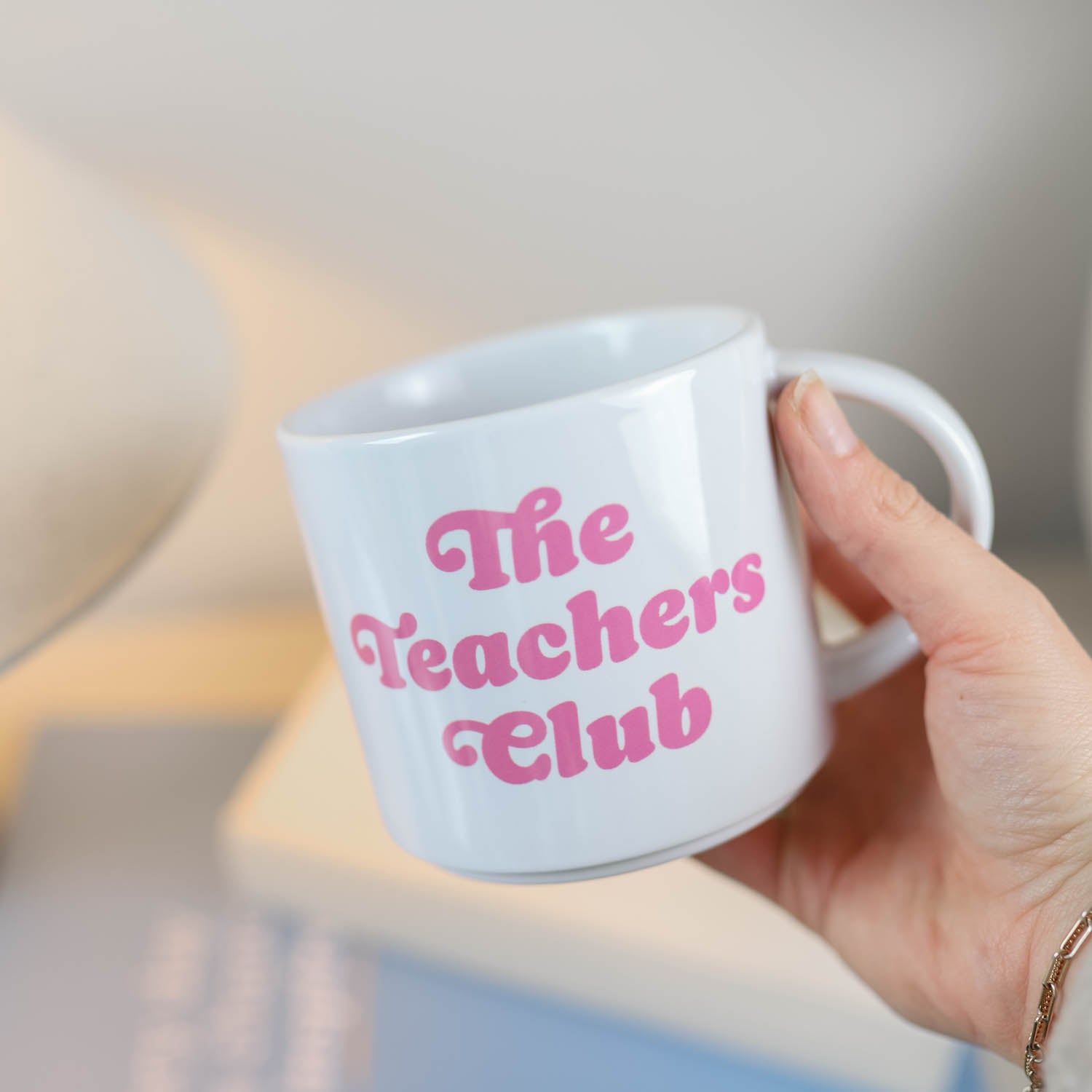 Jumbo-Tasse „The Teachers Club