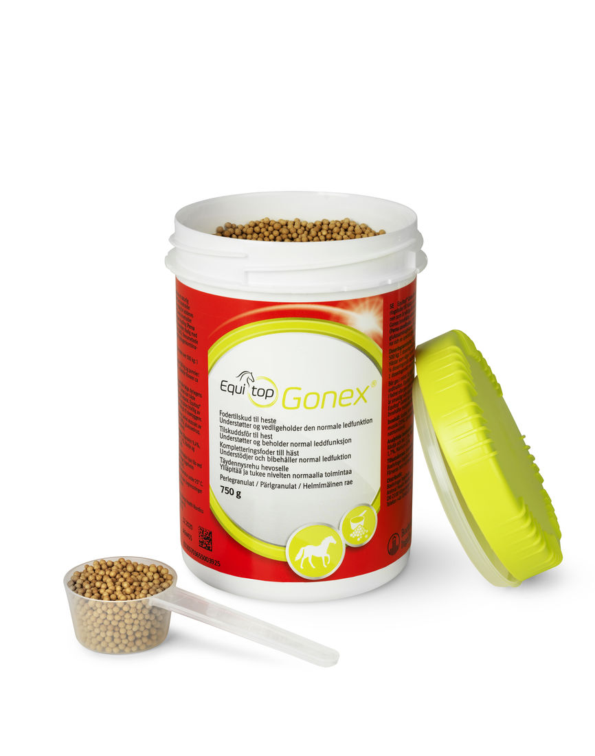 Equitop Gonex tillskuddsfôr til hest 750 g