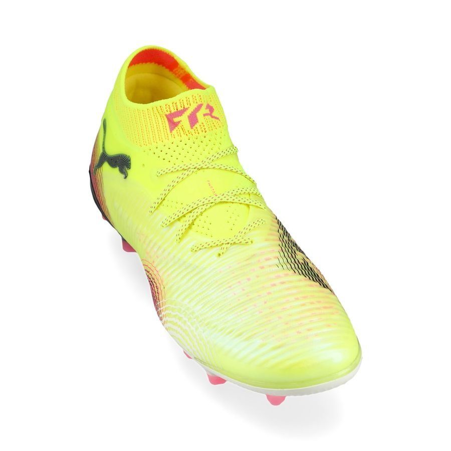 PUMA Future 8 Ultimate AG Audacity - Jaune/Noir/Sun Struck Femme