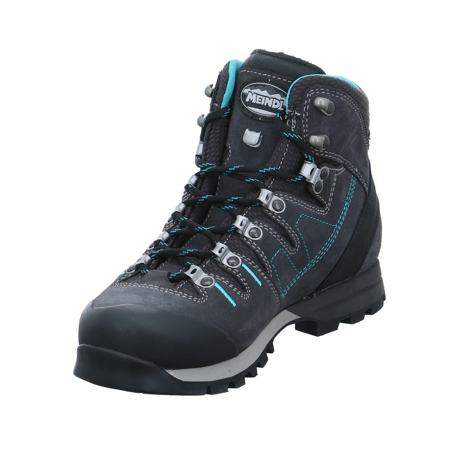 MEINDL Wander- Bergschuh Damen Grau Leder  Gore-Tex