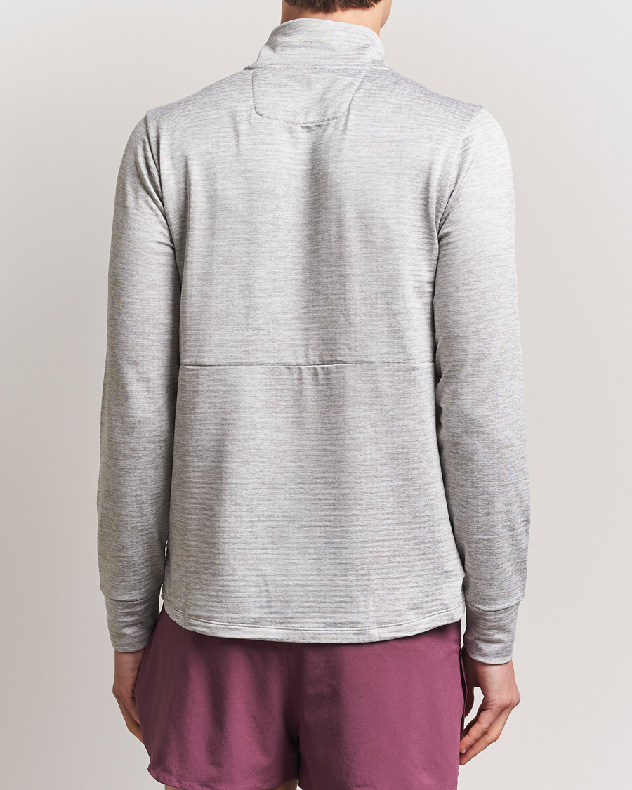 New Balance Running Heat Grid Half Zip Athletic Grey