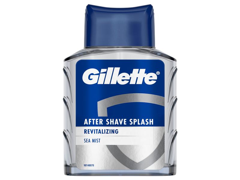 Gillette After Shave Splash Revitalizing 100 ml Aftershave für ein erfrischendes und belebendes Gefühl