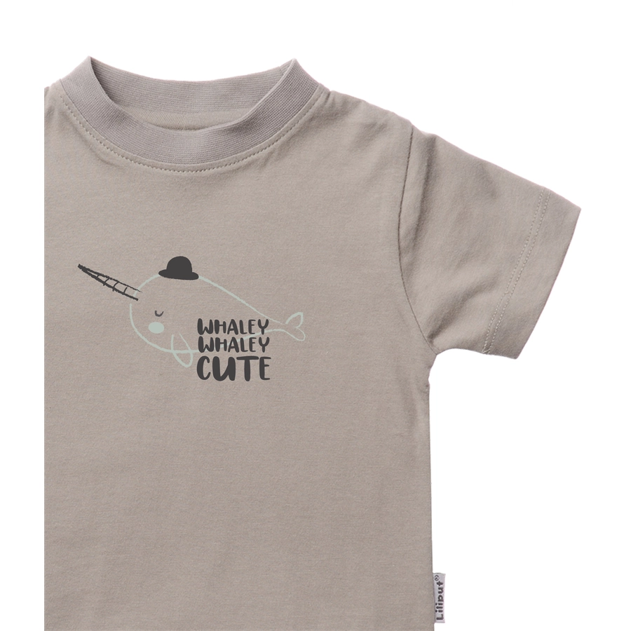 Liliput T-Shirt 2er-Pack oliv-rosa
