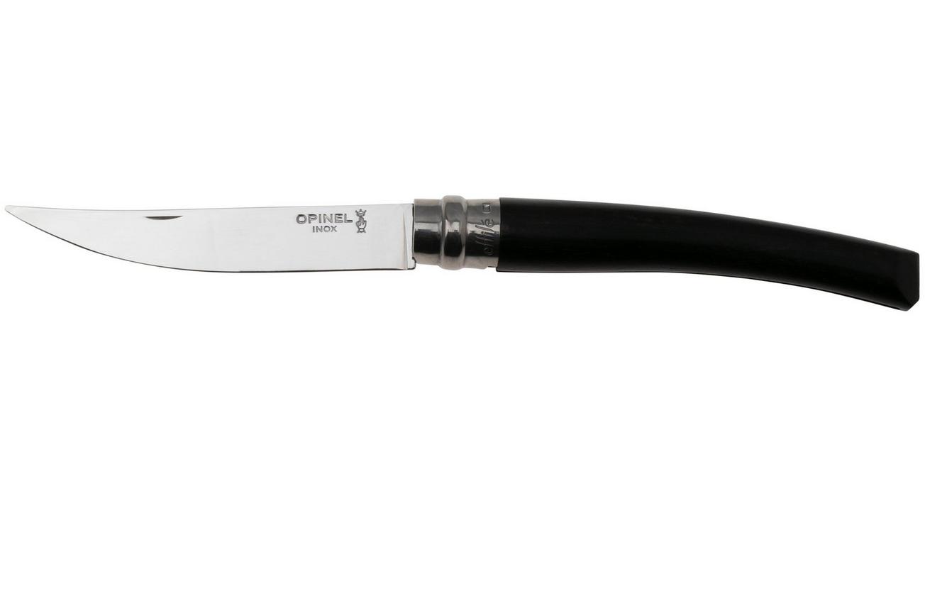 Opinel Effilé No. 10 Luxury Range, 002566, ebbenhout, zakmes
