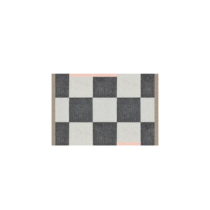 Mette Ditmer - Square Fussmatte, 55 x 80 cm, dunkelgrau