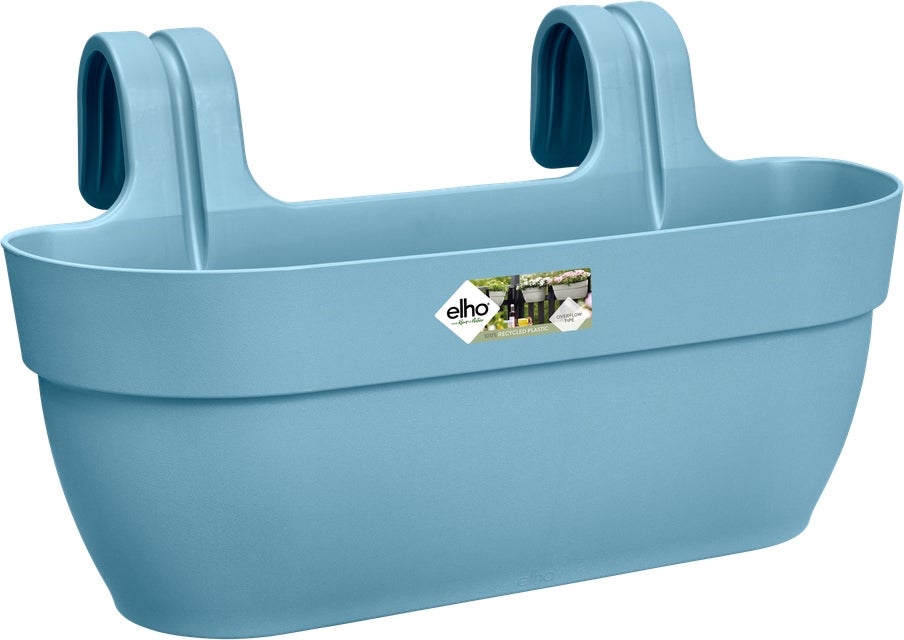 Elho balkonbak Vibia Campana Easy Hanger blauw 46 x 24,1 x 26,5 cm
