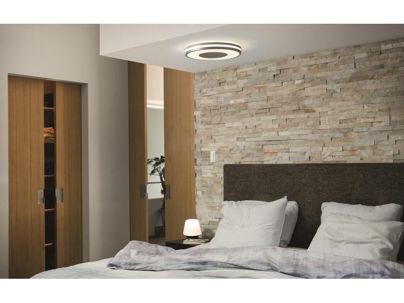 Philips Hue White Amb. Being Deckenleuchte silber 2400 lm LED Deckenlampe