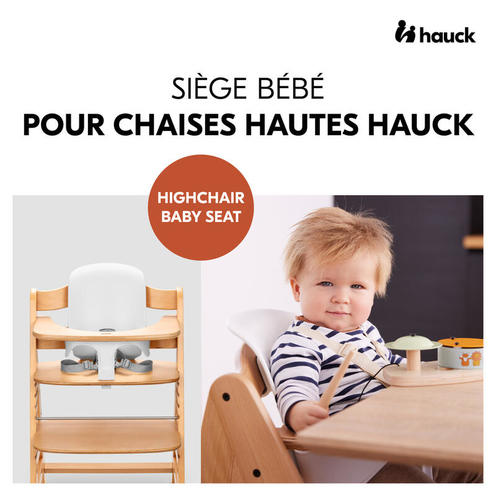 Réducteur pour chaise haute Highchair Baby Seat - Blanc - HAUCK