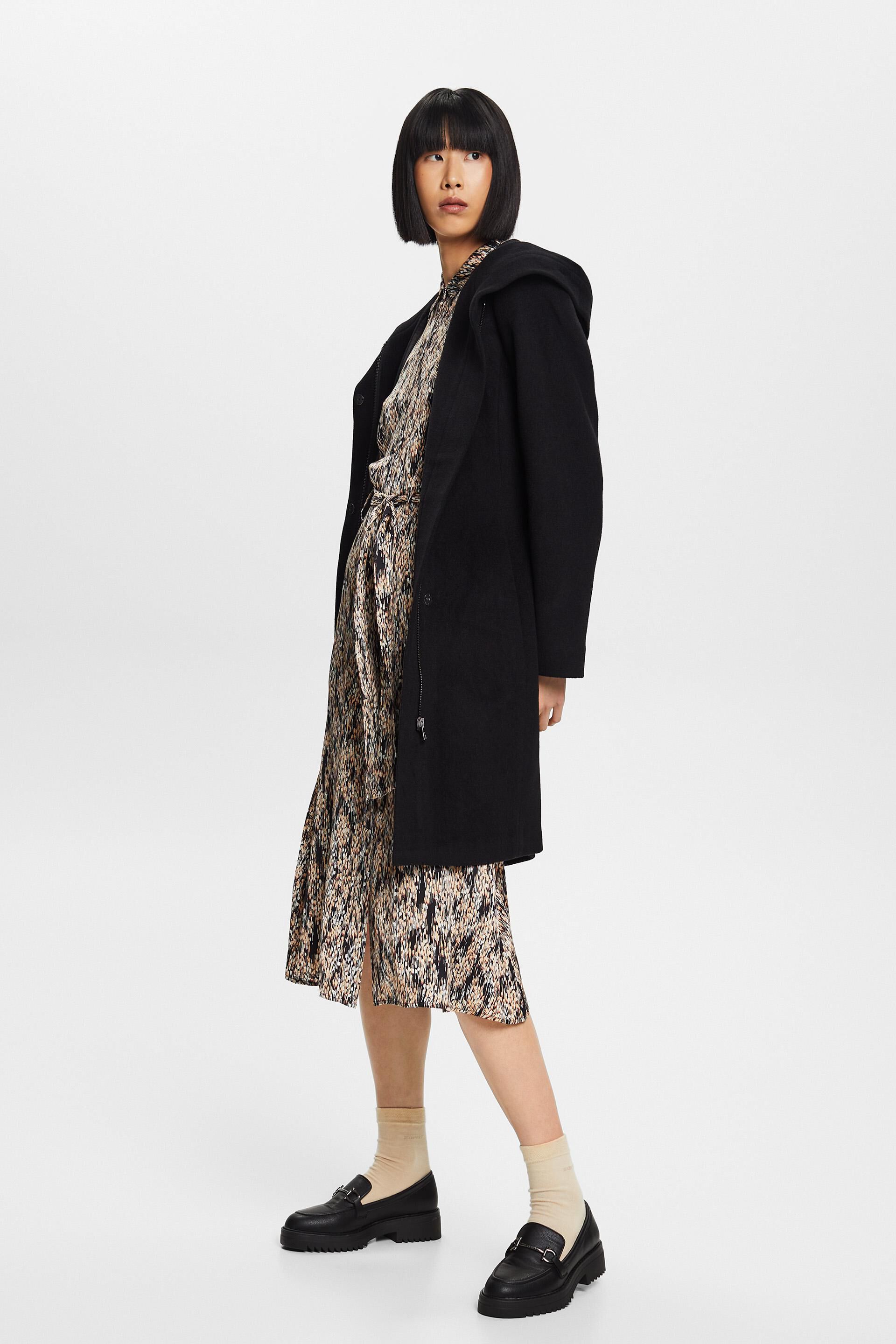 Coats woven