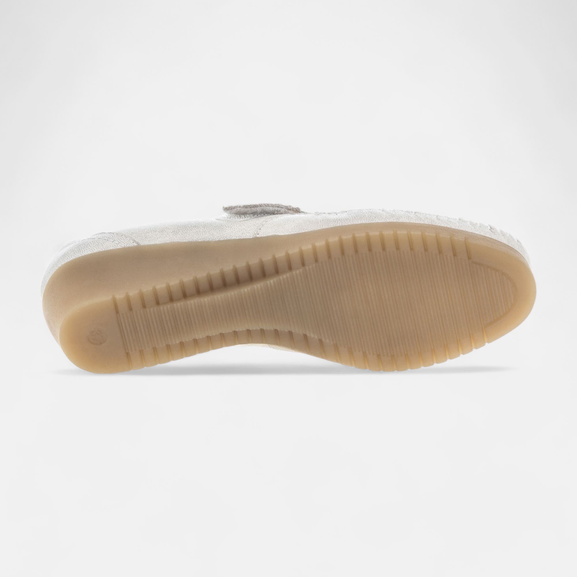 Escarpins pieds sensibles Femme en cuir blanc
