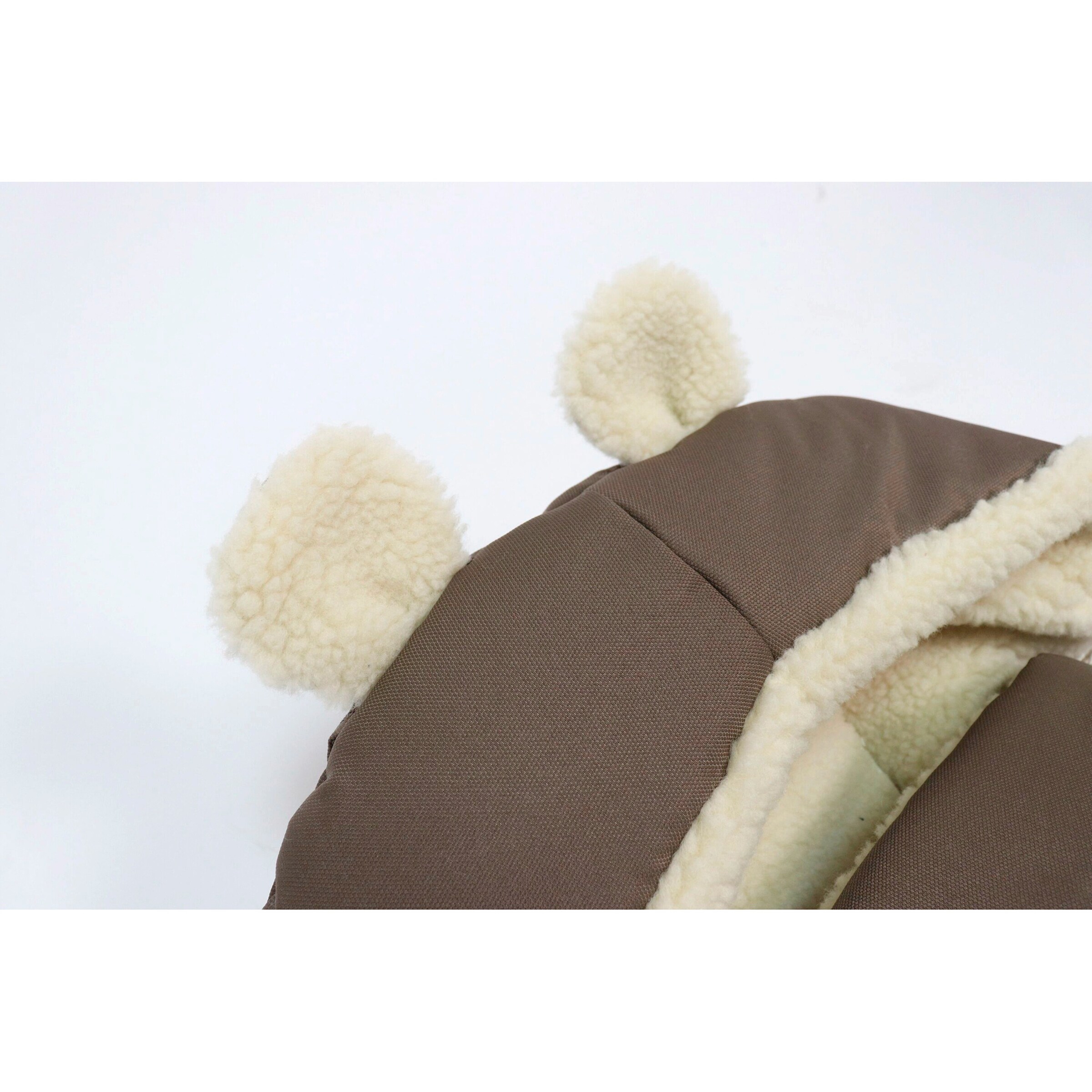 Kaiser Winterfußsack XL EARS WOOL caribou