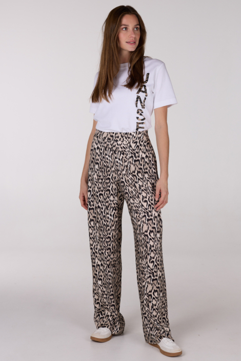 Juffrouw Jansen multi color dames broek