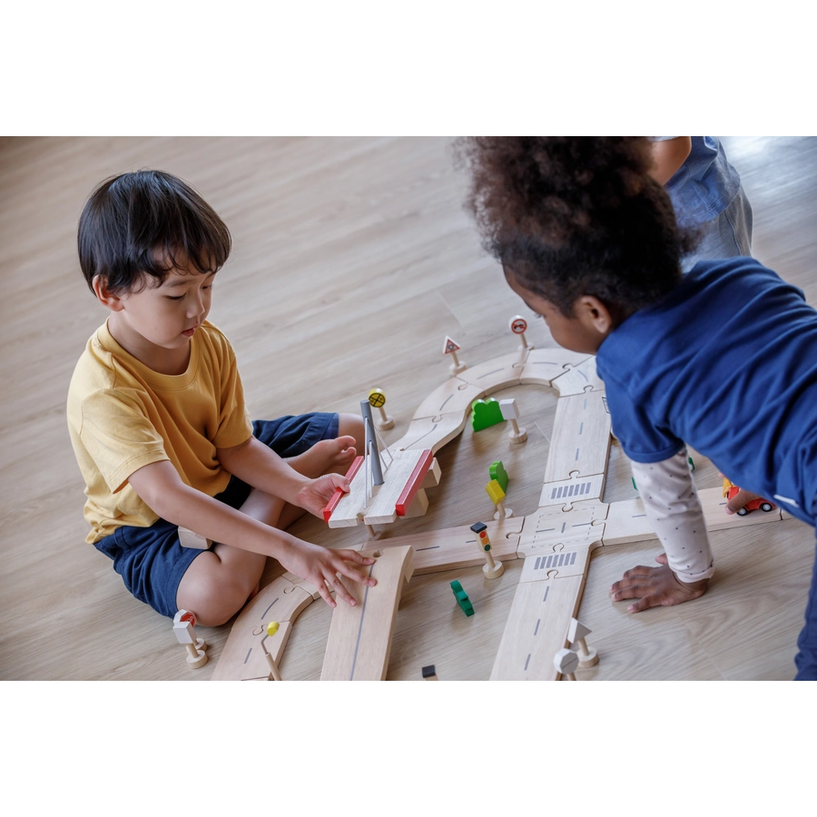 PlanToys Straßensystem
