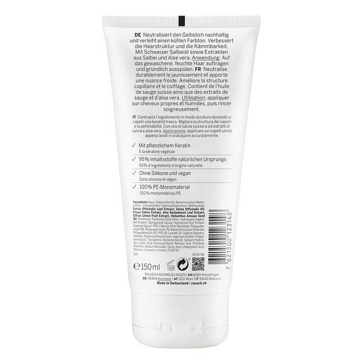 Rausch Silberglanz-Conditioner mit Salbei, 150 ml
