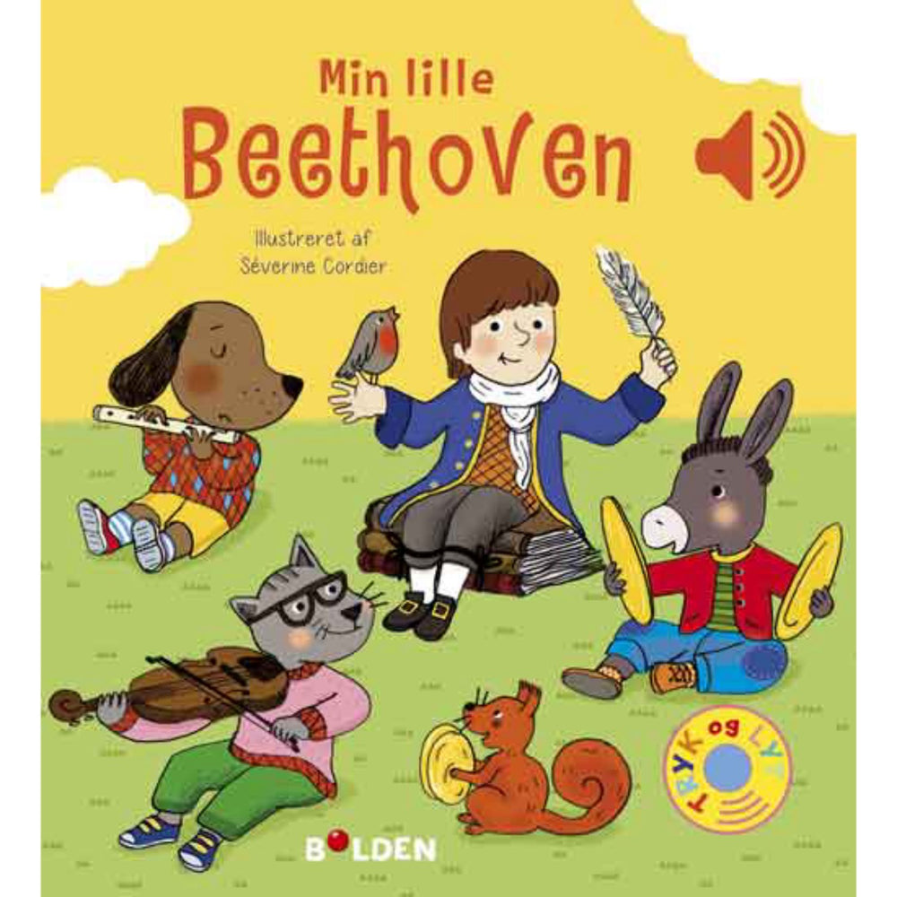 Køb Forlaget Bolden Min Lille Bog Med Beethoven