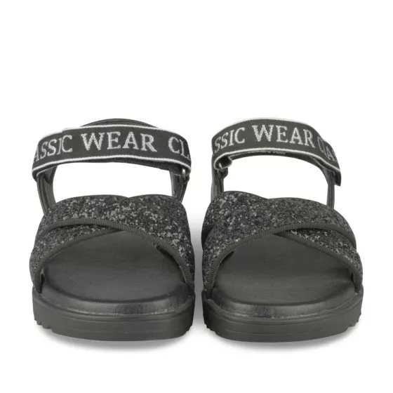 Sandales NOIR LOVELY SKULL