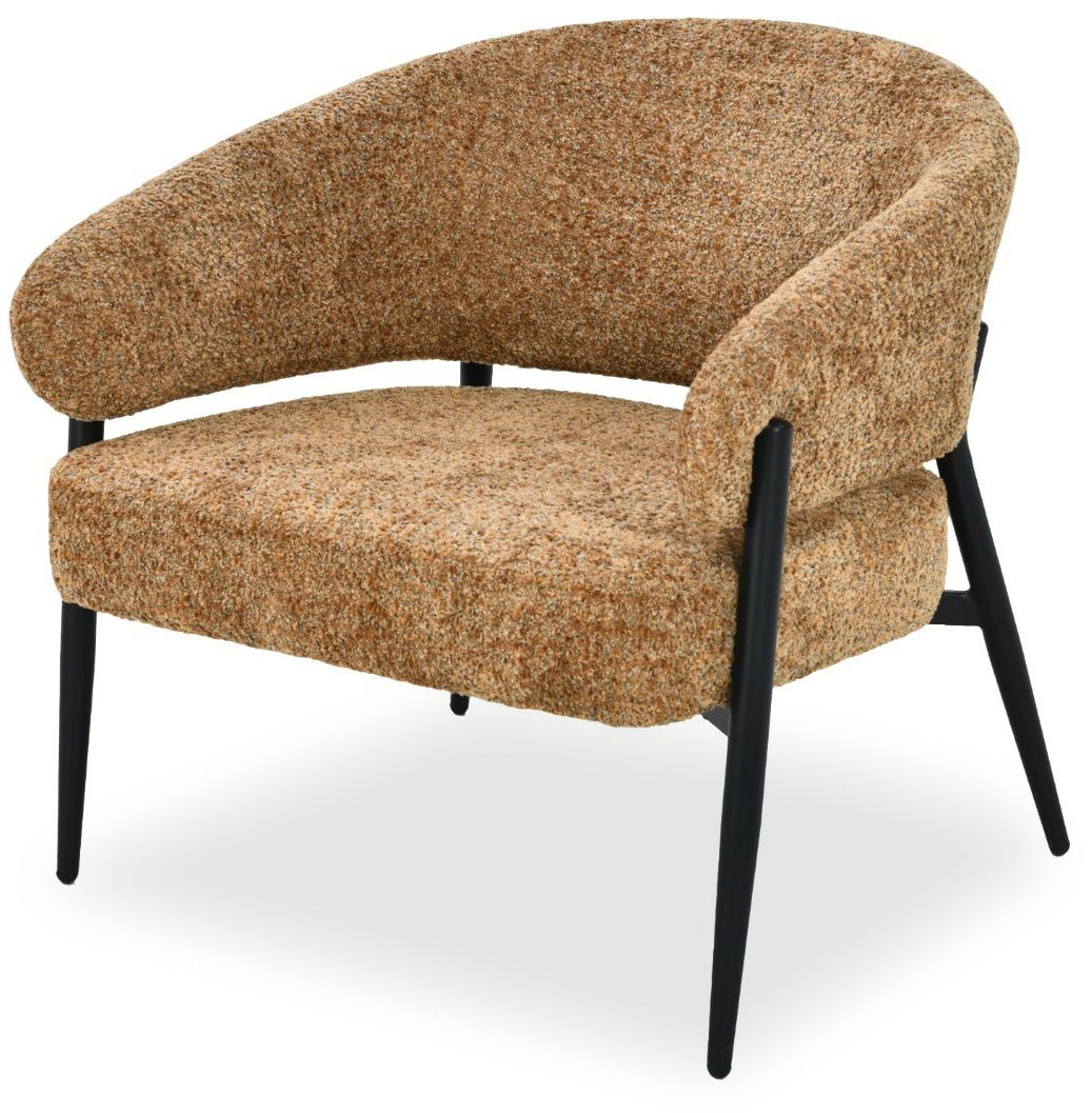 Fauteuil Cognac Dilan B73 x D72.5 x H75 cm