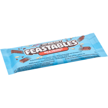 Feastables MrBeast Melk Crunch Chocolade Reep 60 g