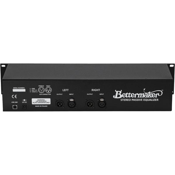 Bettermaker Stereo Passive EQ