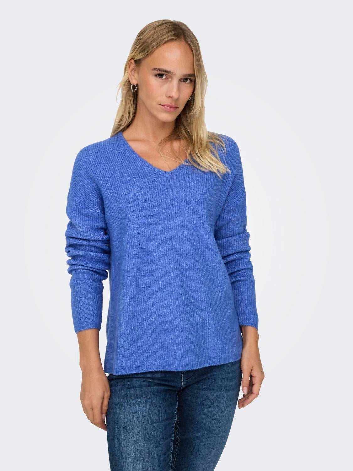 ONLCAMILLA Strickpullover Ultramarine