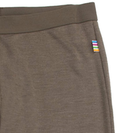 Joha Leggings - Wolle/Seide - Braun