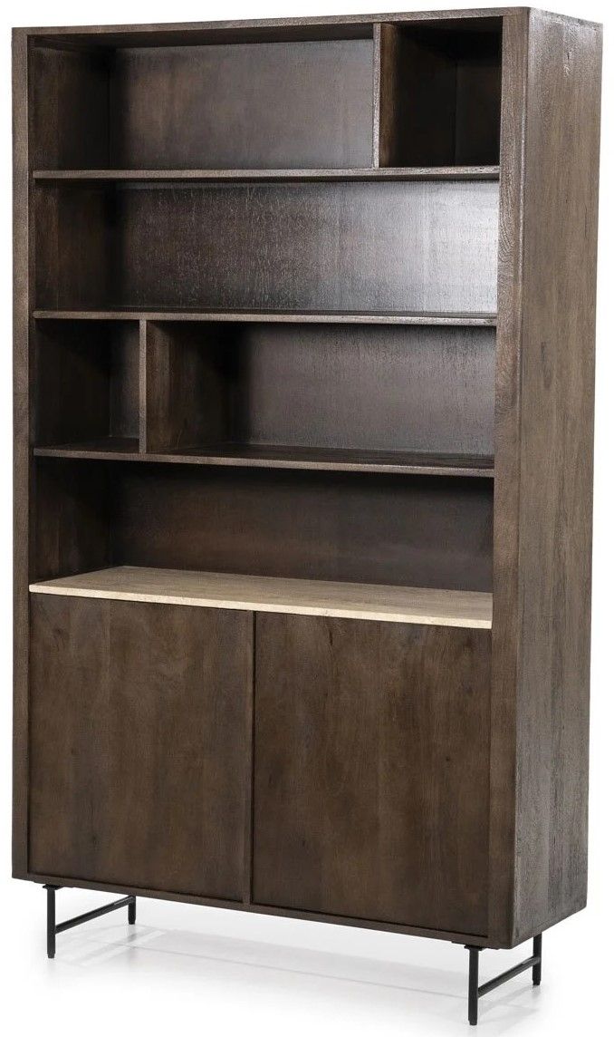 Boekenkast - groot | 95906 Lio B120 x D41 x H200 cm