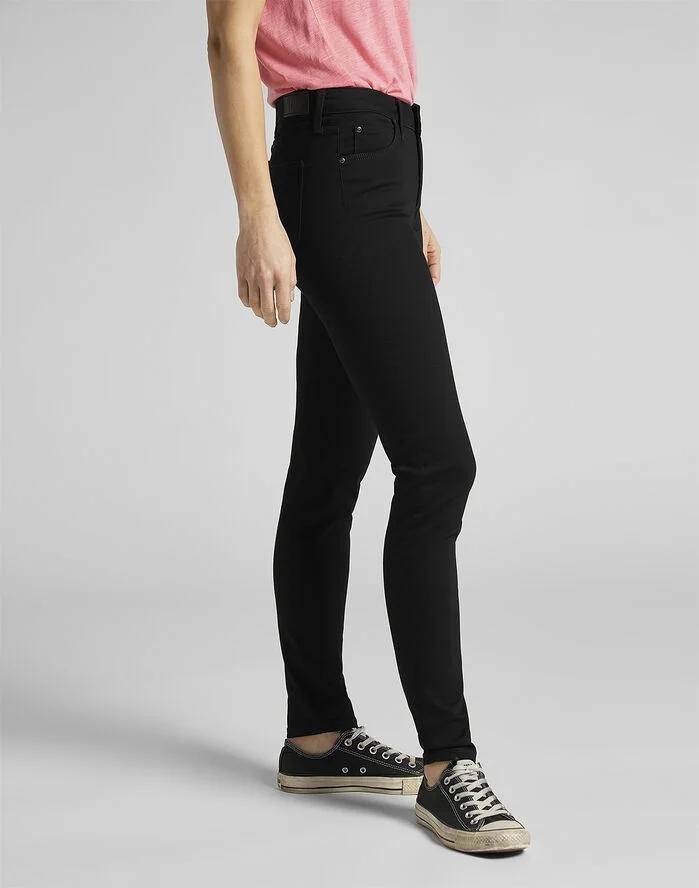 Lee Scarlett Skinny Jeans Sort