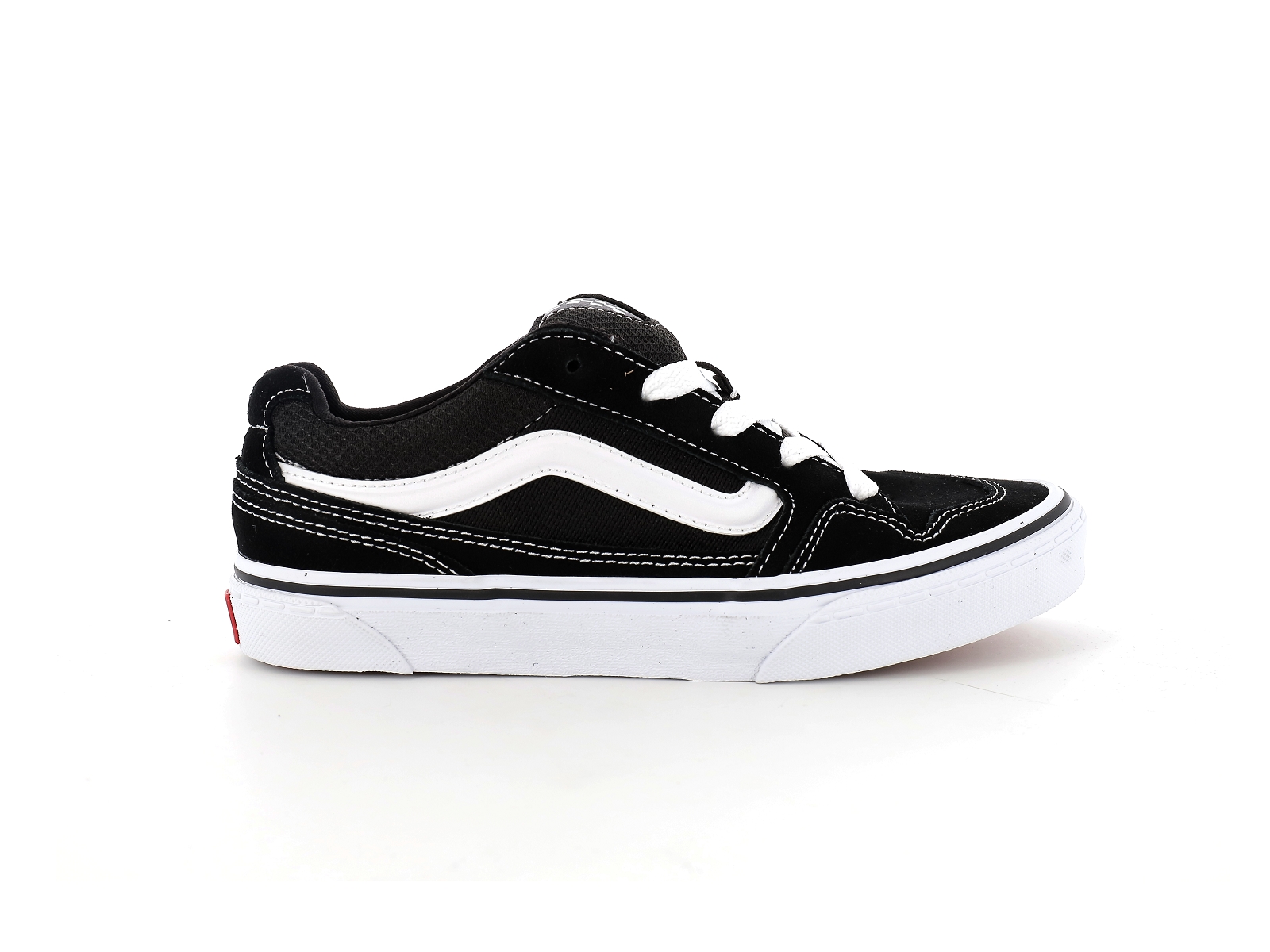 Vans-CALDRONE Matières combinées Noir Blanc
