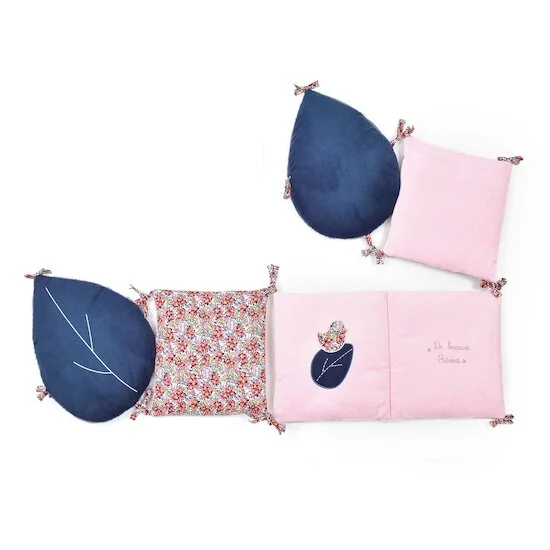 Boh'aime Tour de lit   Floral        de               Doudou et Compagnie