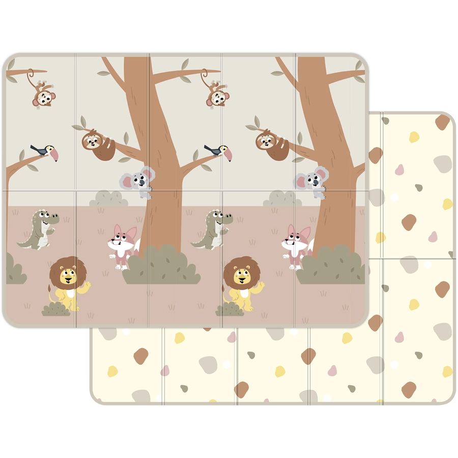 Edushape Krabbel- & Spielmatte, Jungle Fun