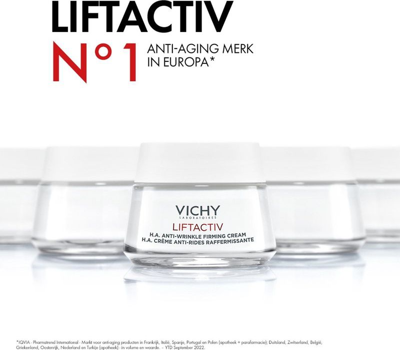 Vichy Liftactiv H.A. Dagcrème - Droge Huid - 50ml