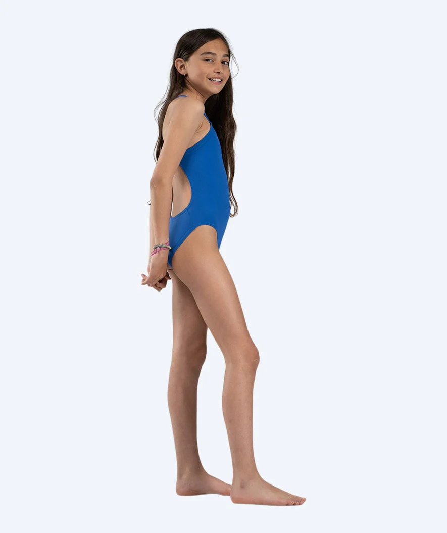 Watery badedragt til piger - Freestyler Solid - Sky Blue