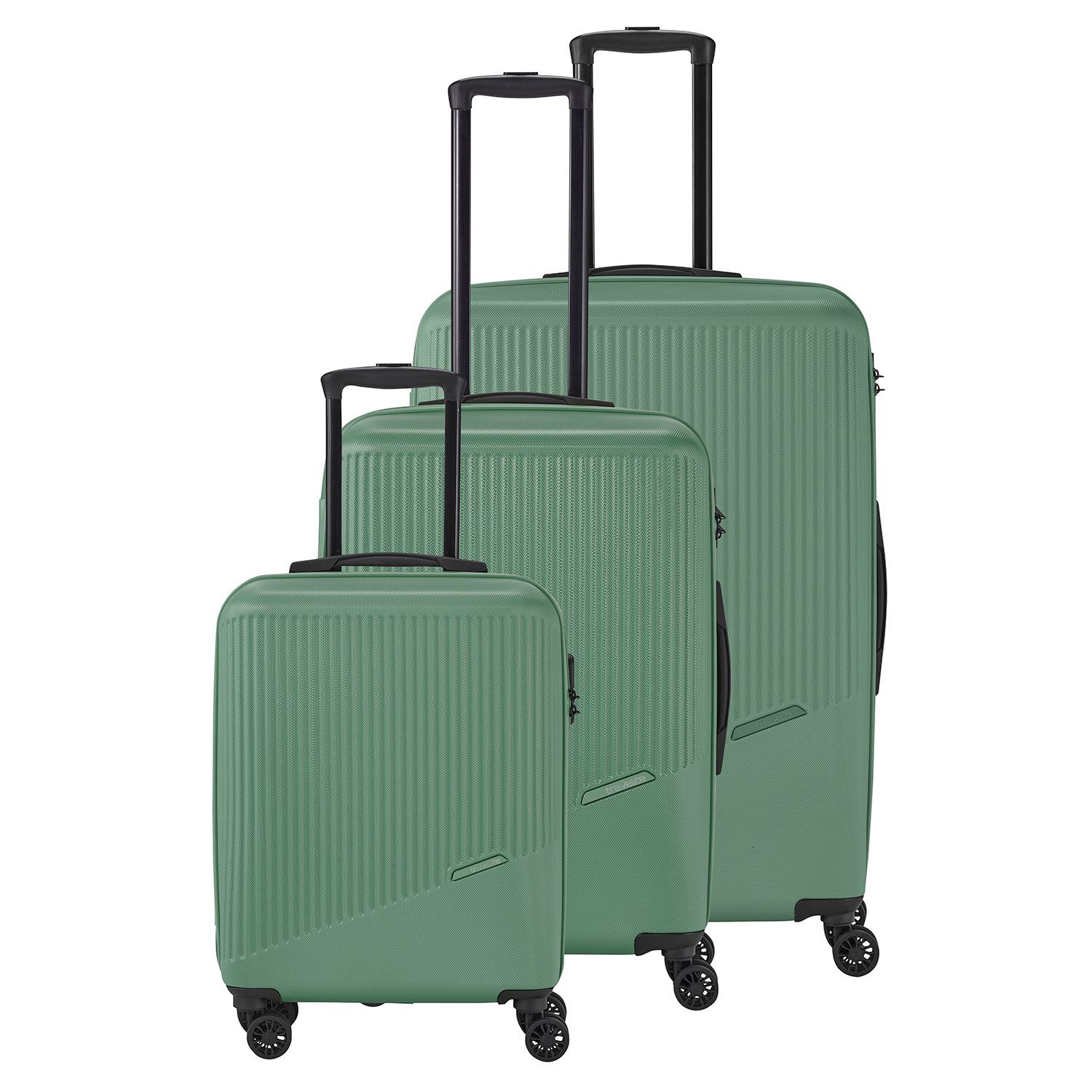 Travelite Bali 4 Wiel Trolley L green