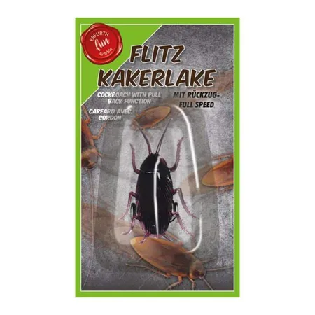 Erfurth Scherzartikel Flitz Kakerlake mit Rückzug