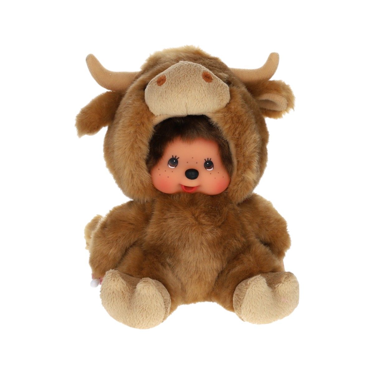 Peluche kiki le singe vache Highland - Bébé Highland Monchhichi