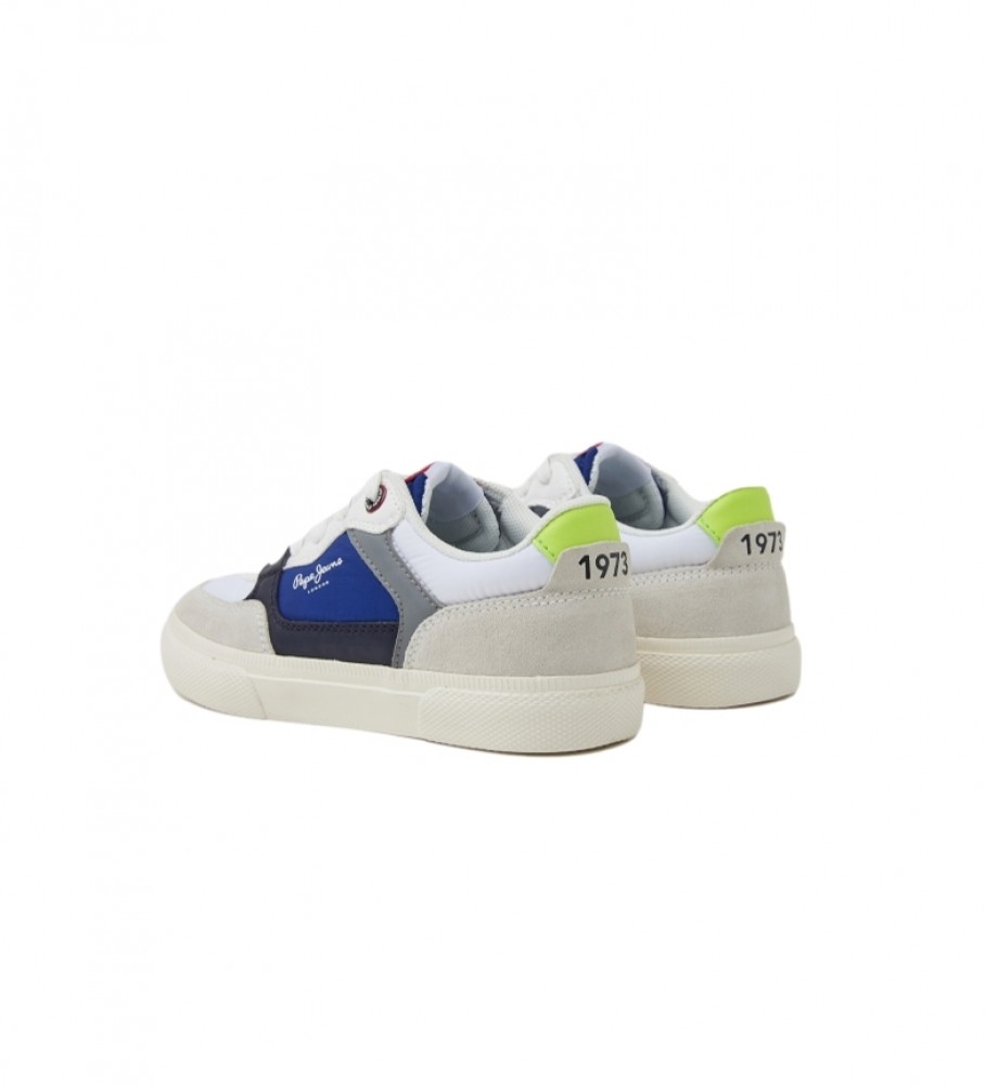 Tênis Pepe Jeans Kenton Master de couro branco