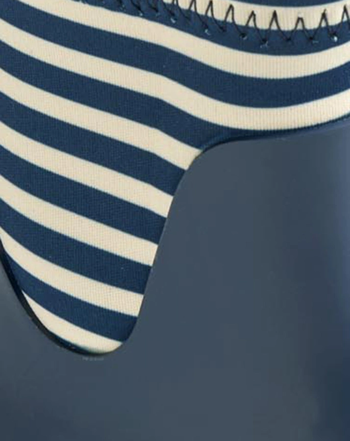 Gummistiefel PRINT MIST STRIPES in indigo