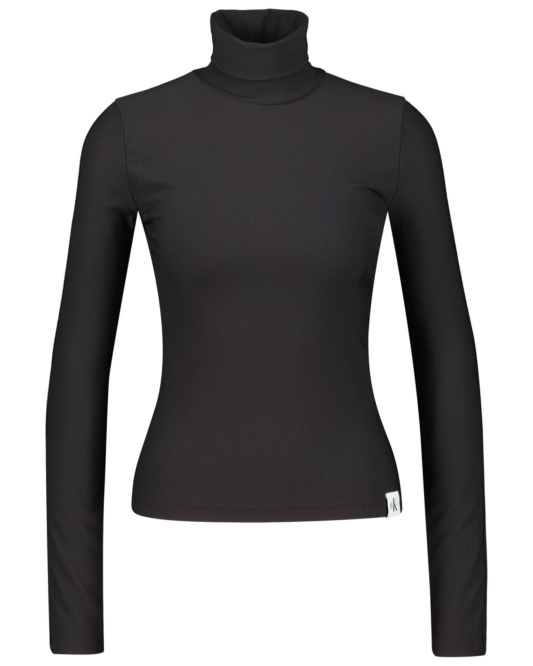CALVIN KLEIN JEANS| Damen Longsleeve mit Rollkragen