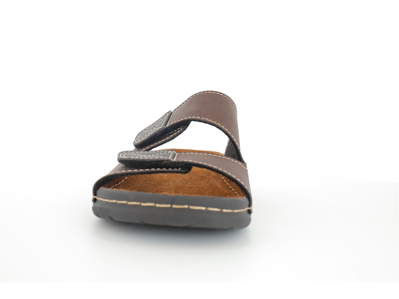 P brand-637 Synthétique Marron Foncé
