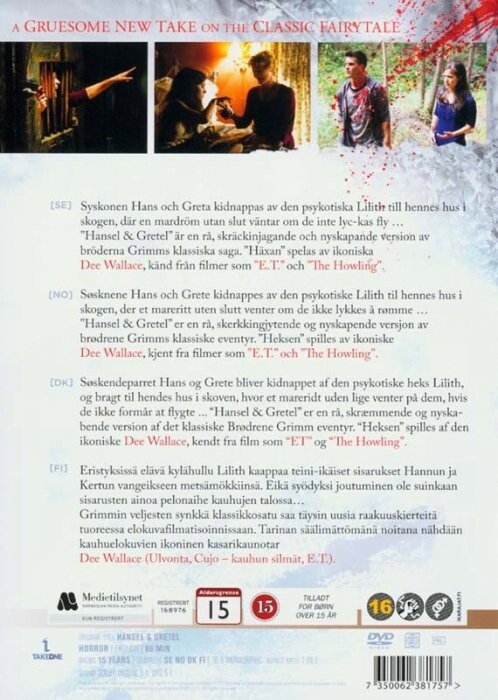 Hansel And Gretel - DVD