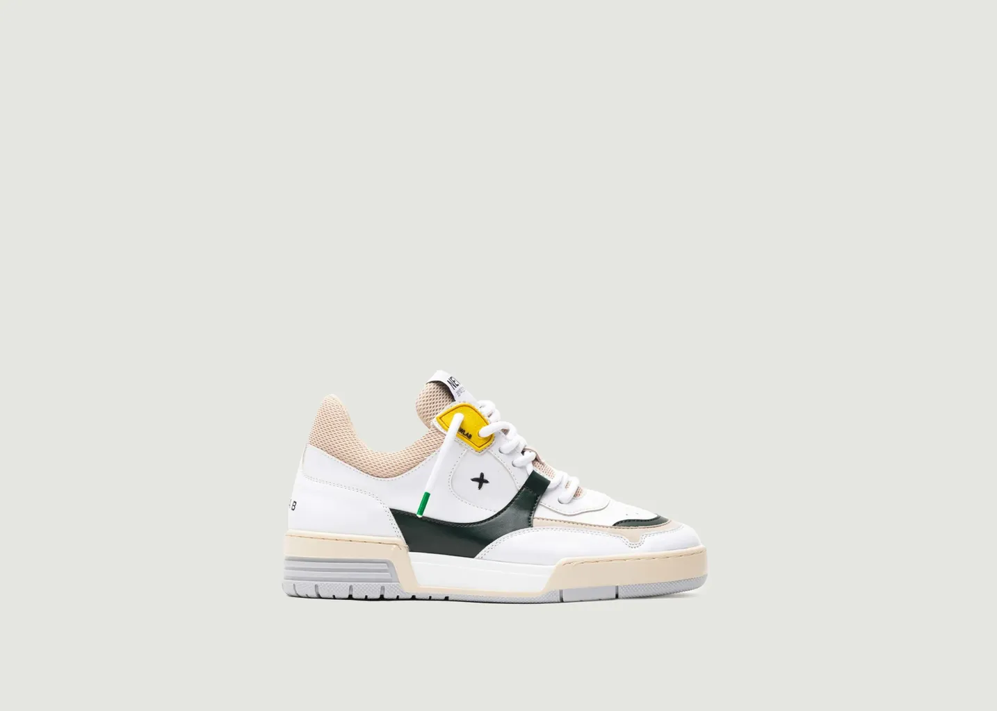 Sneakers NL12 White/Beige/Green Newlab