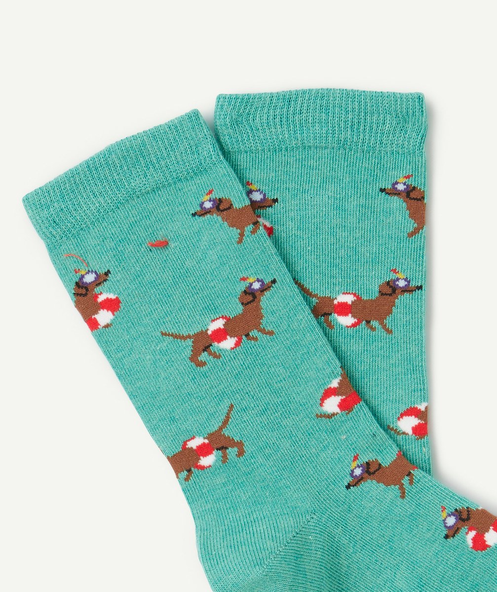 JIMMY LIONPAIRE DE CHAUSSETTES THÈME CHIEN SAUVETEUR