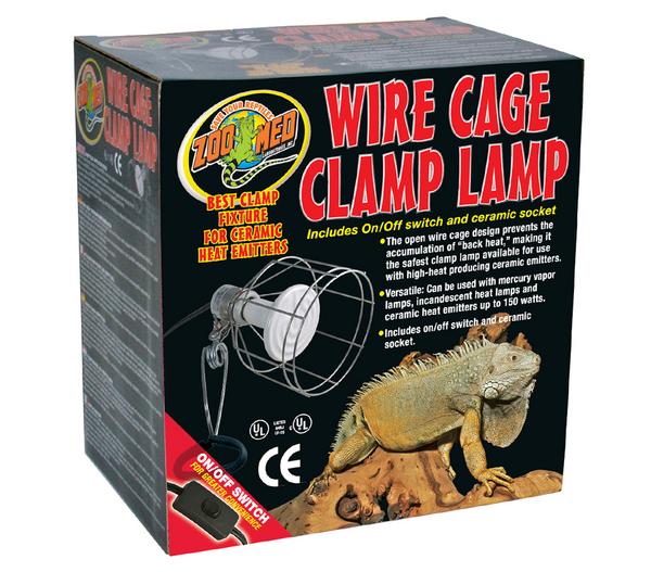 Zoo Med Wire Cage Clamp Lamp